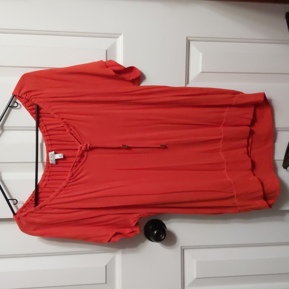 Orange Chaus Top